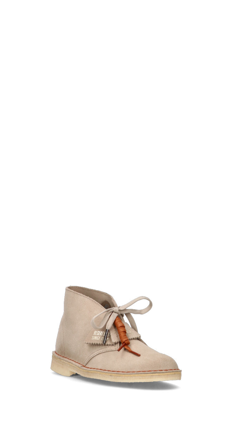 CLARKS ORIGINALS Polacco donna sabbia in suede
