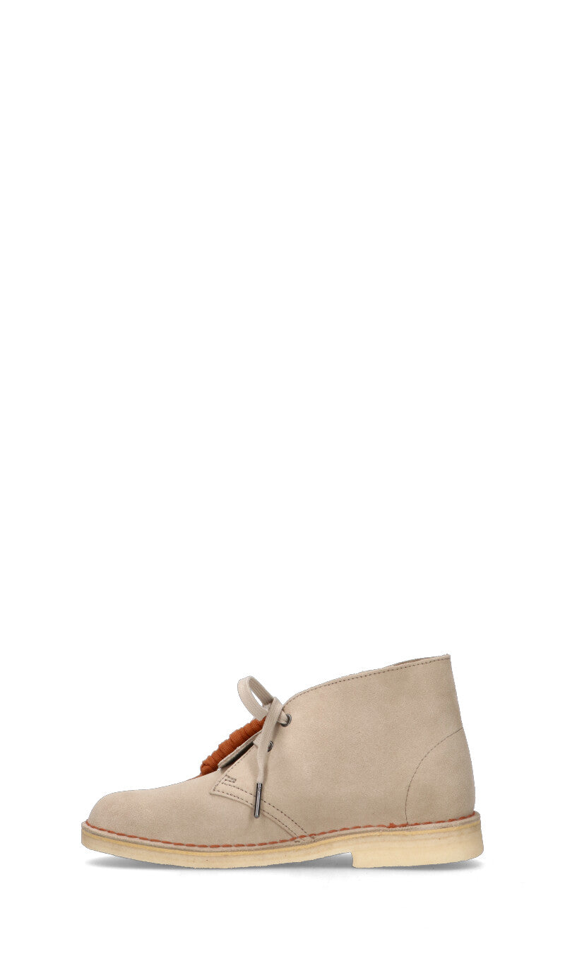 CLARKS ORIGINALS Polacco donna sabbia in suede