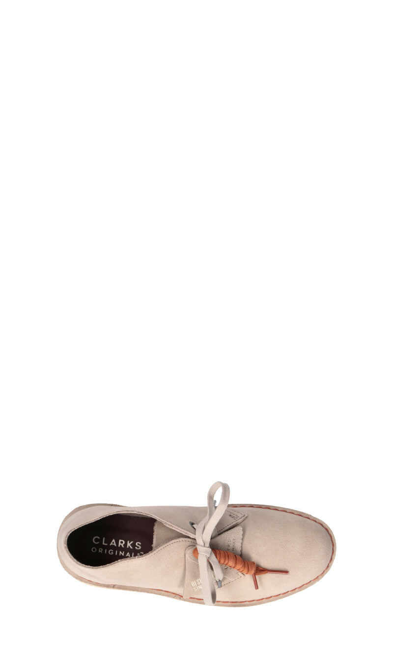CLARKS ORIGINALS Polacco donna sabbia in suede