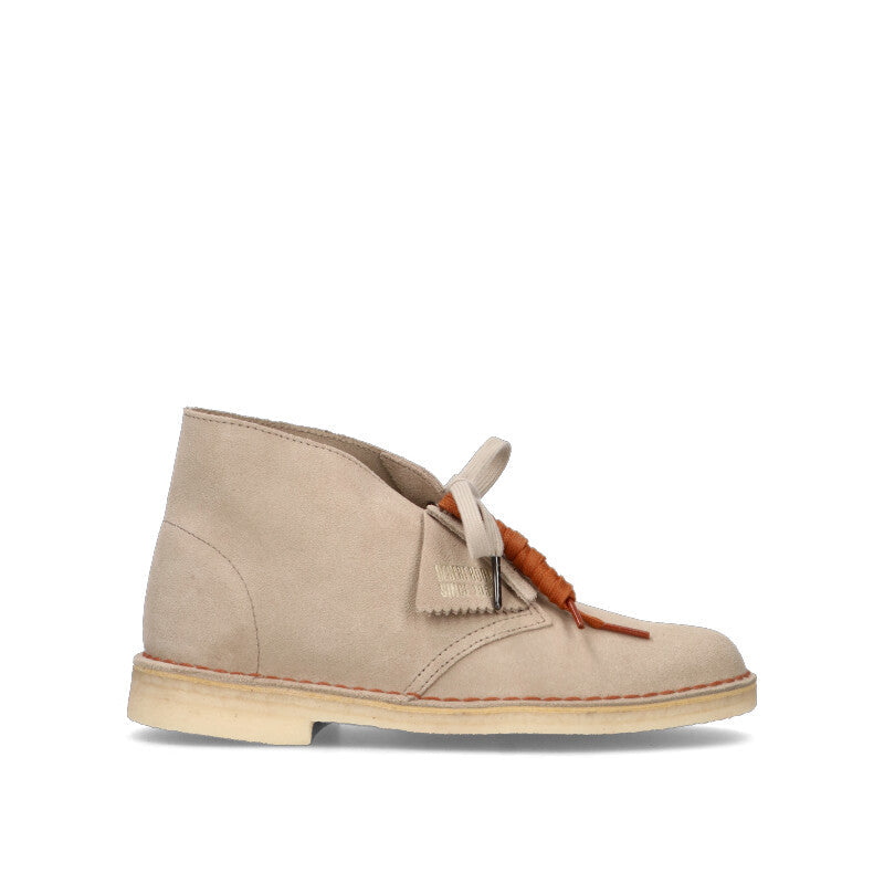 CLARKS ORIGINALS Polacco donna sabbia in suede