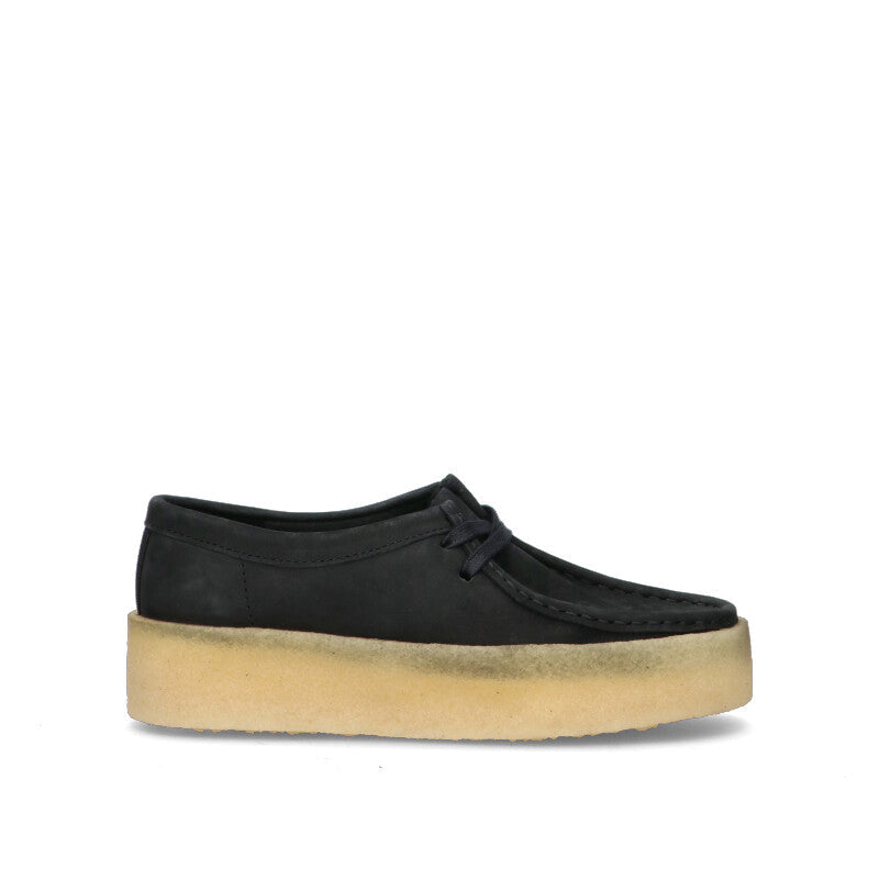 CLARKS ORIGINALS Polacco donna nero in nabuk