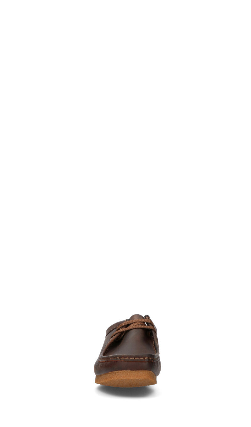 CLARKS ESSENTIALS Stringata uomo marrone
