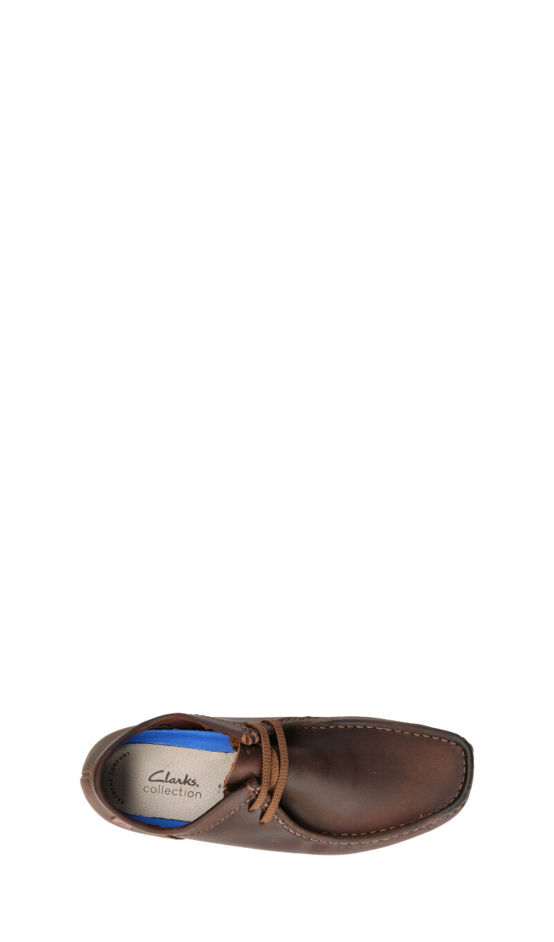 CLARKS ESSENTIALS Stringata uomo marrone