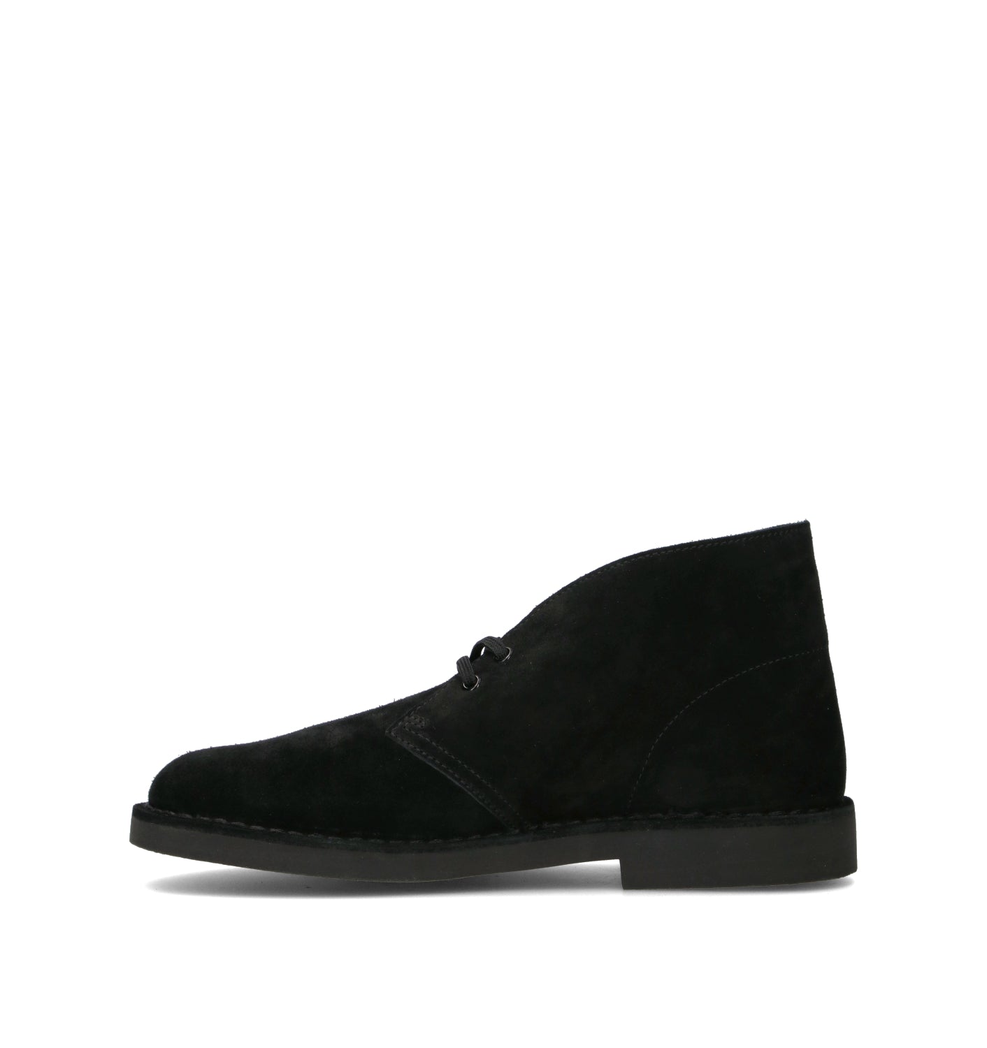 CLARKS EVO DESERT BOOT EVO Polacco uomo nero in suede