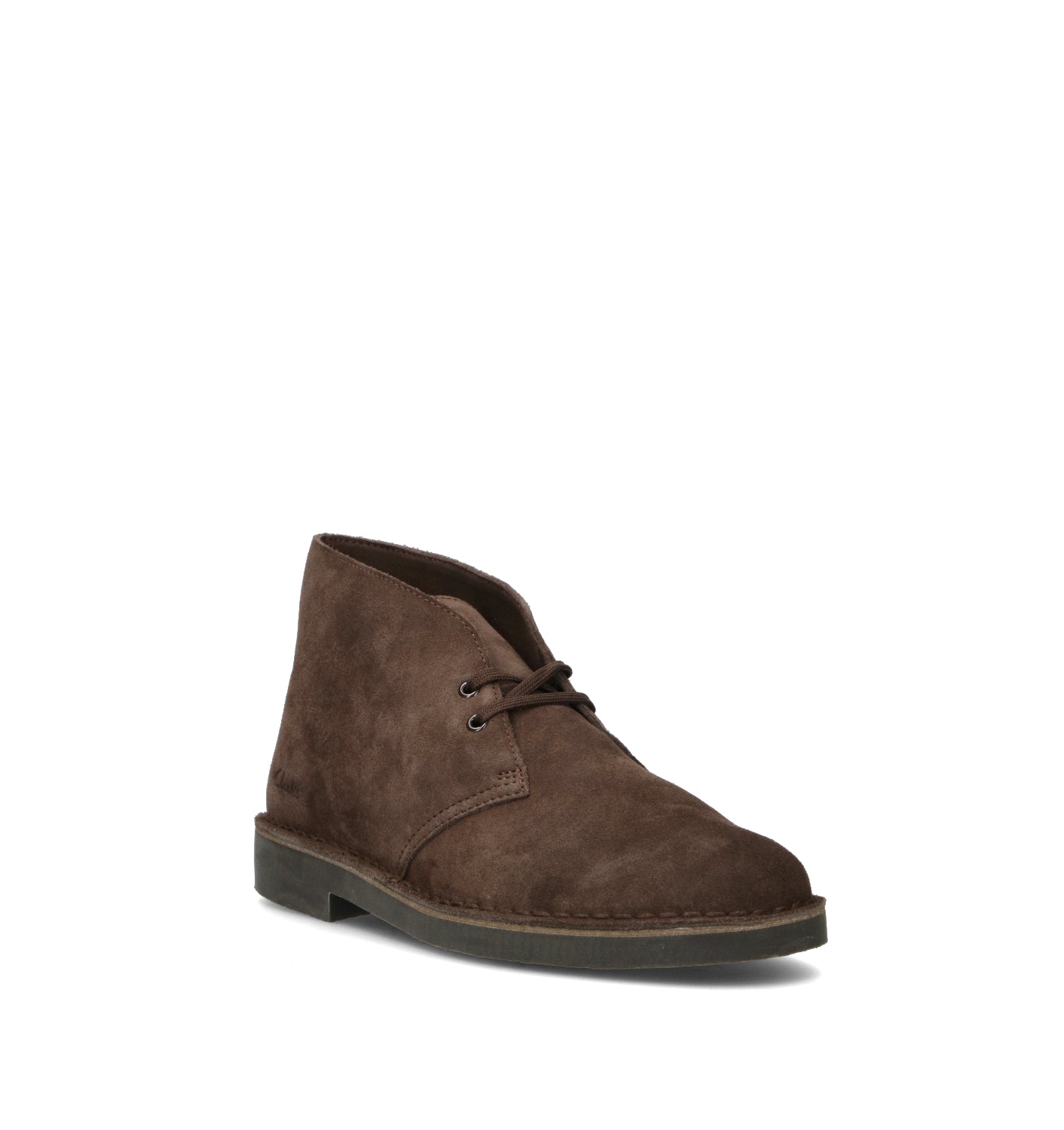 CLARKS EVO DESERT BOOT EVO Polacco uomo marrone in suede