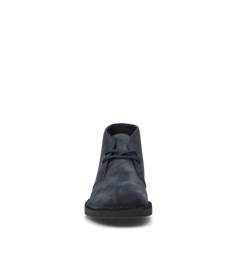 CALRKS EVO DESERT BOOT EVO Polacco uomo blu in suede