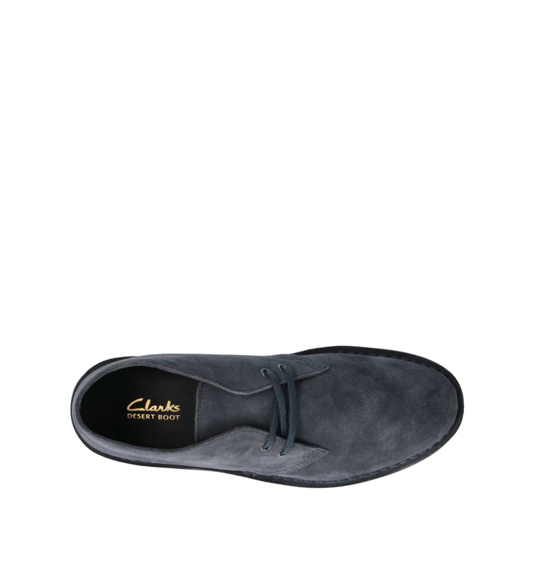CALRKS EVO DESERT BOOT EVO Polacco uomo blu in suede