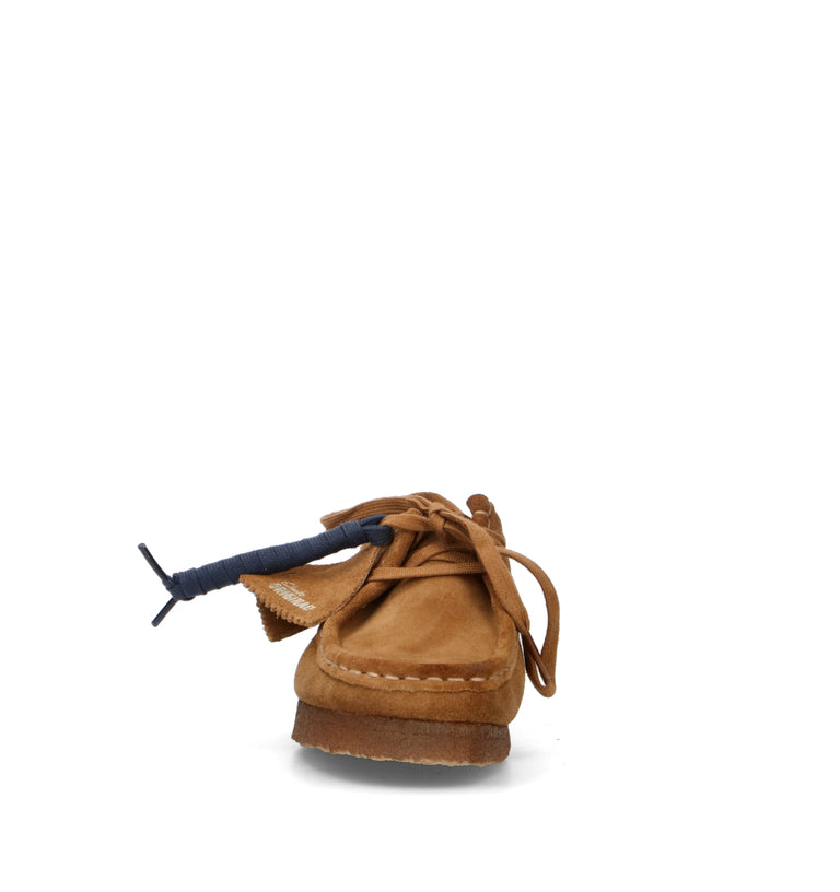 CLARKS ORIGINALS WALLABEE Mocassino donna marrone in suede