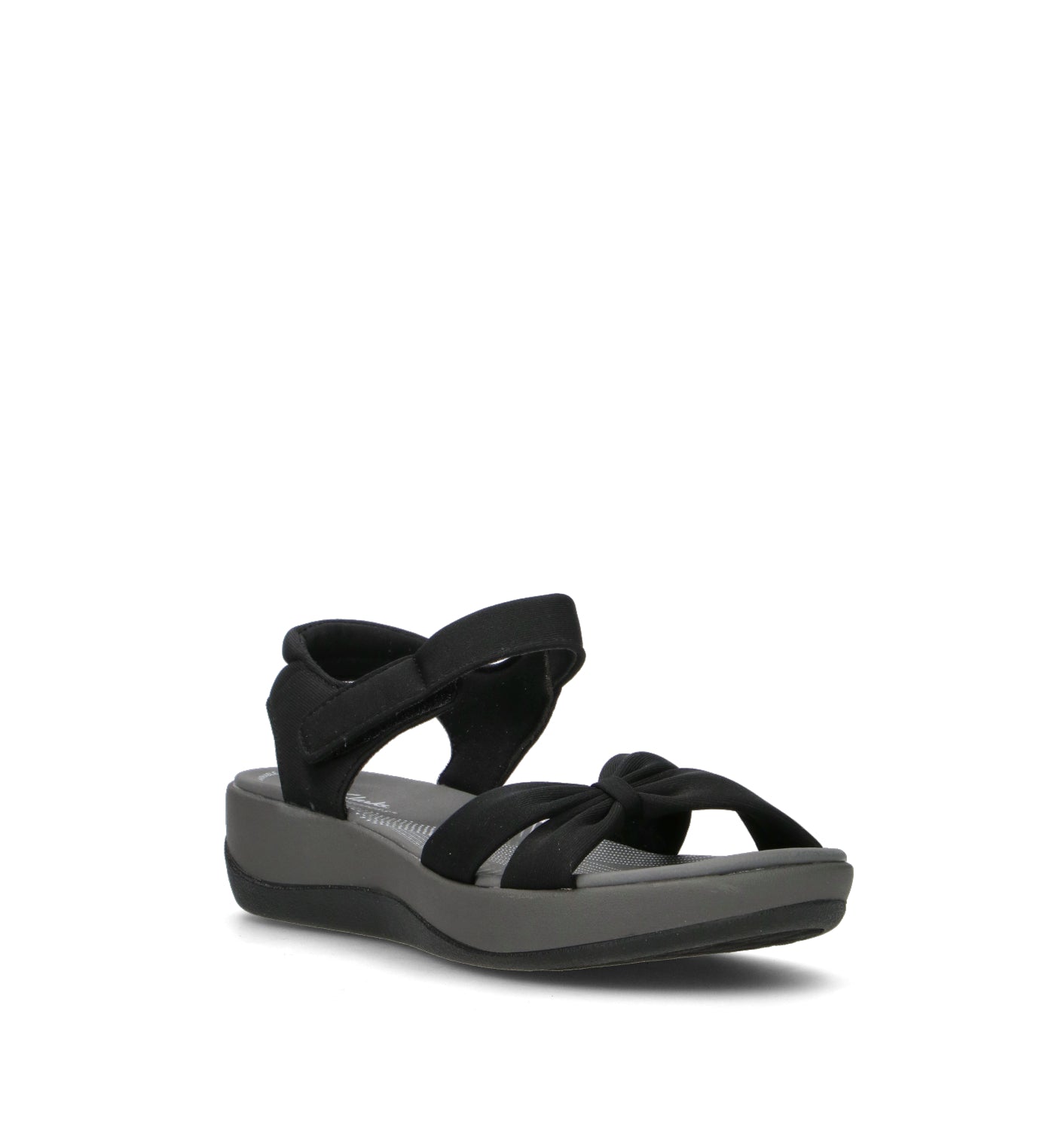CLARKS ESSENTIALS ARIA SHORE Sandalo donna nero