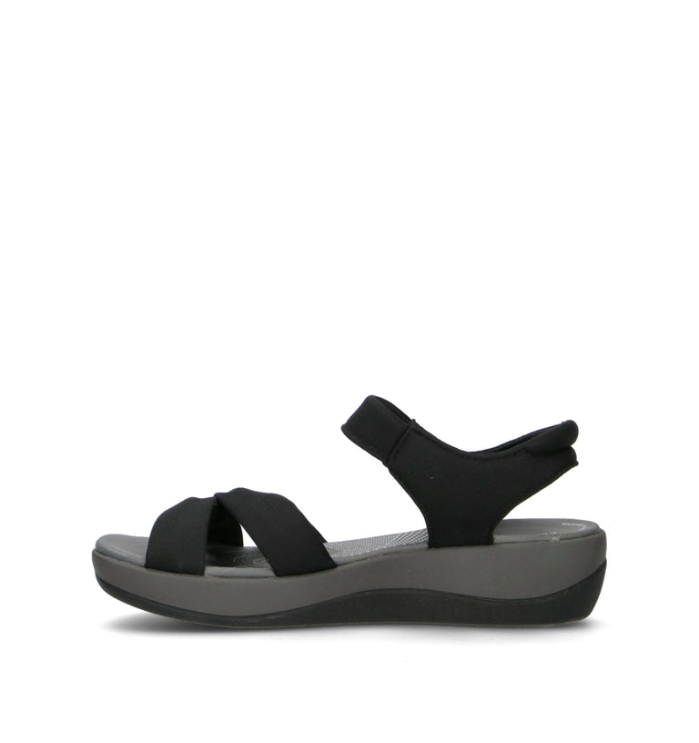 CLARKS ESSENTIALS ARIA SHORE Sandalo donna nero