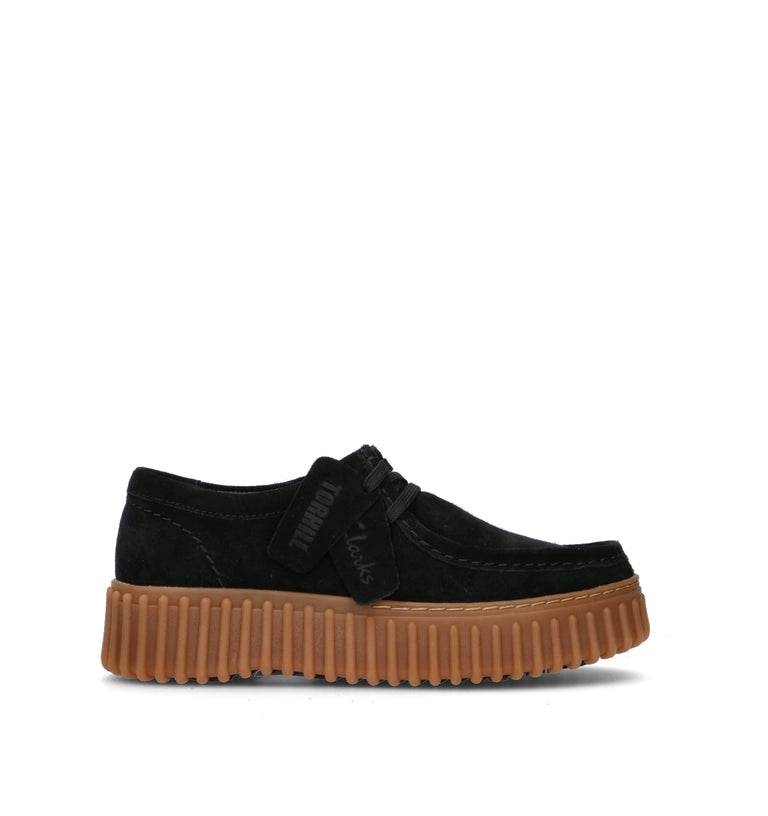 CLARKS CORE TORHILL BEE Mocassino donna nero in suede