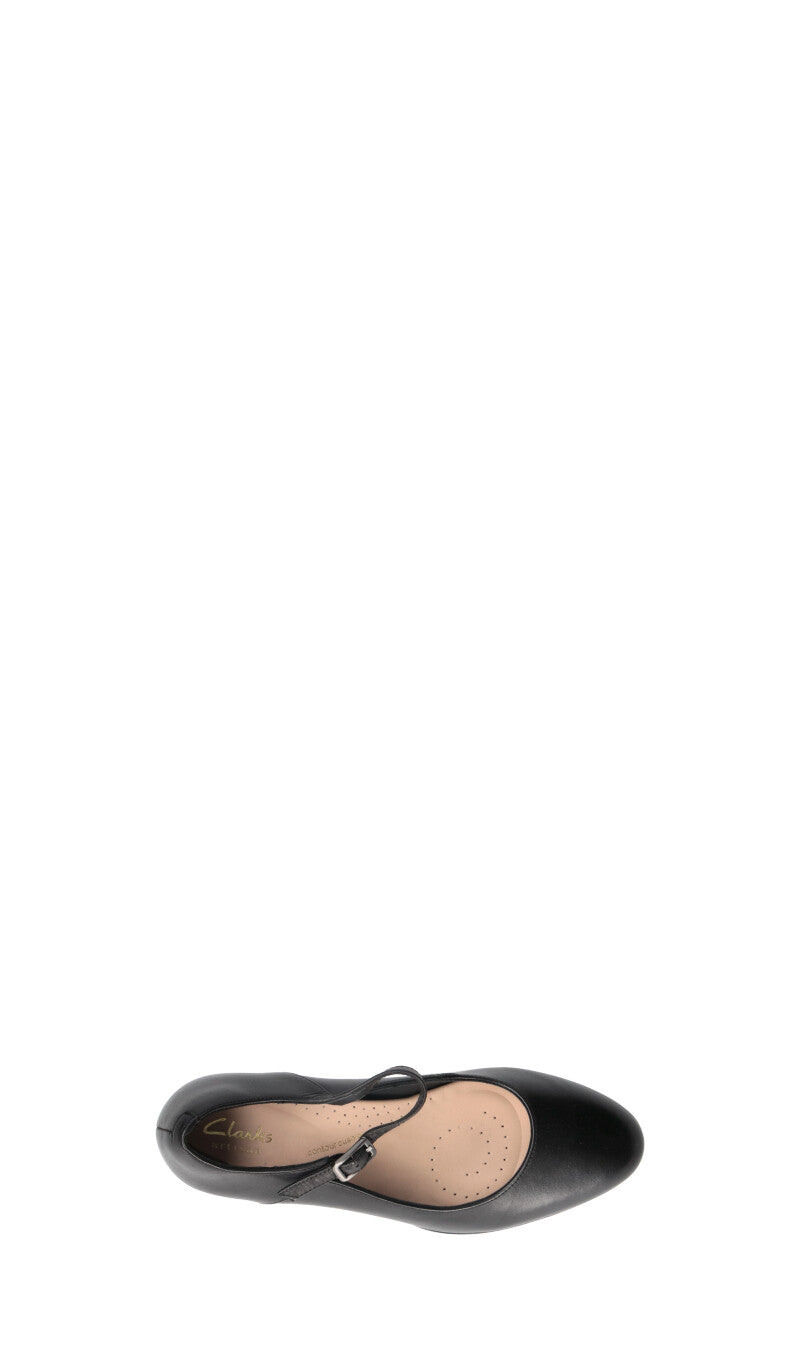 CLARKS CORE Décolleté donna nera in pelle