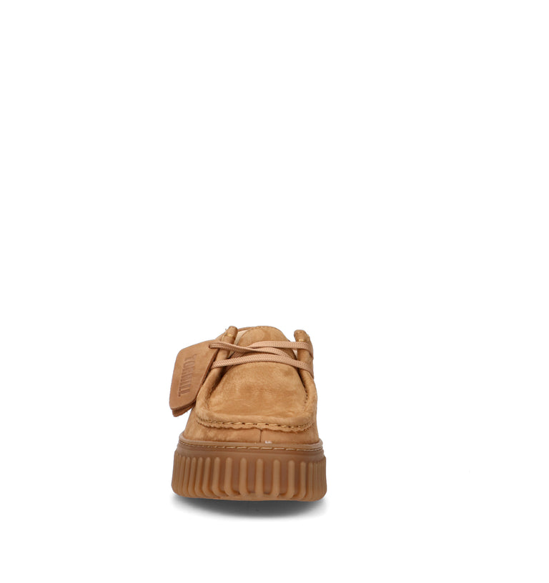 CLARKS CORE TORHILL BEE Mocassino donna cammello in nabuk