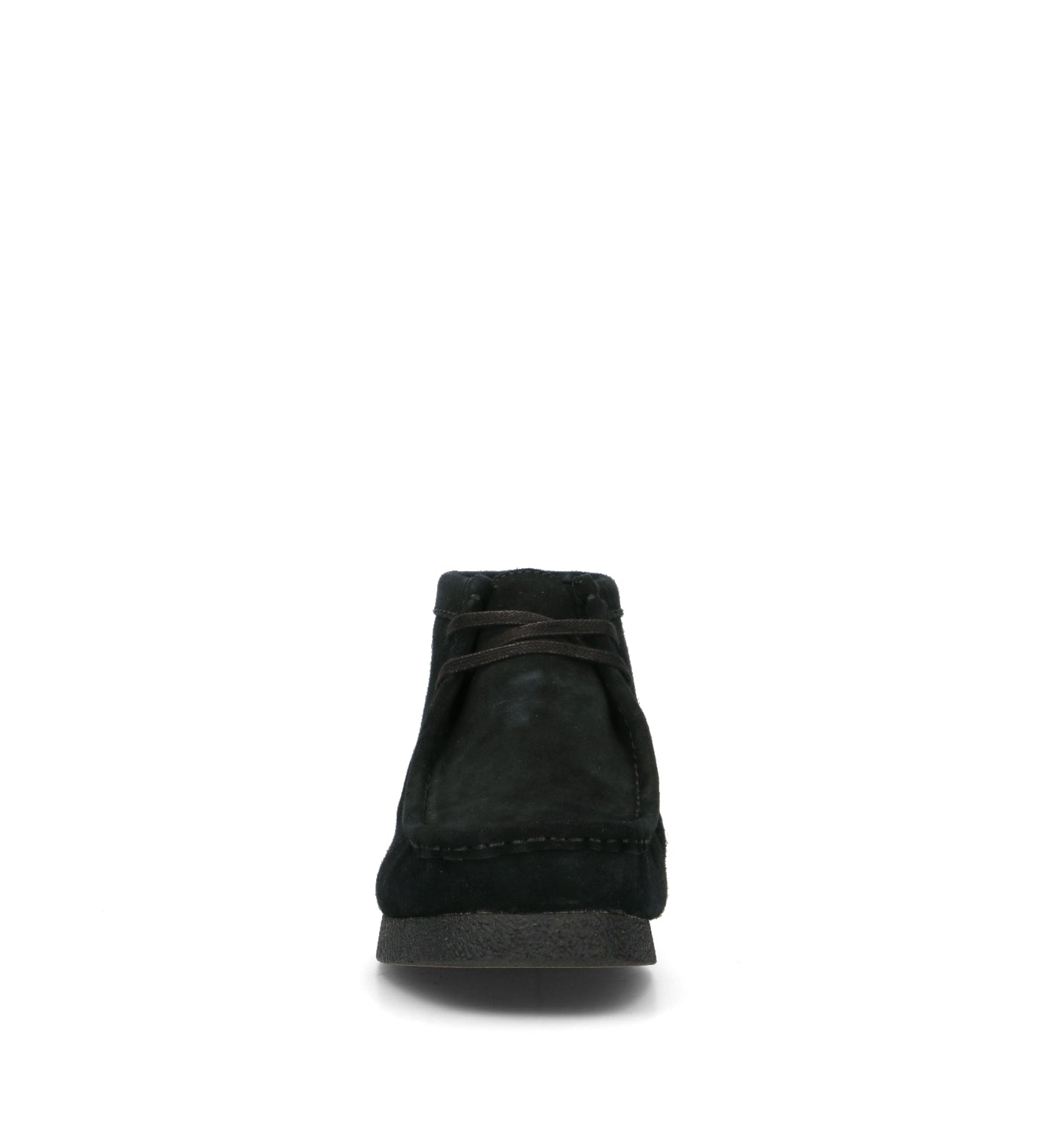 CLARKS EVO WALLABEE EVO BOOT Polacco uomo nero in suede
