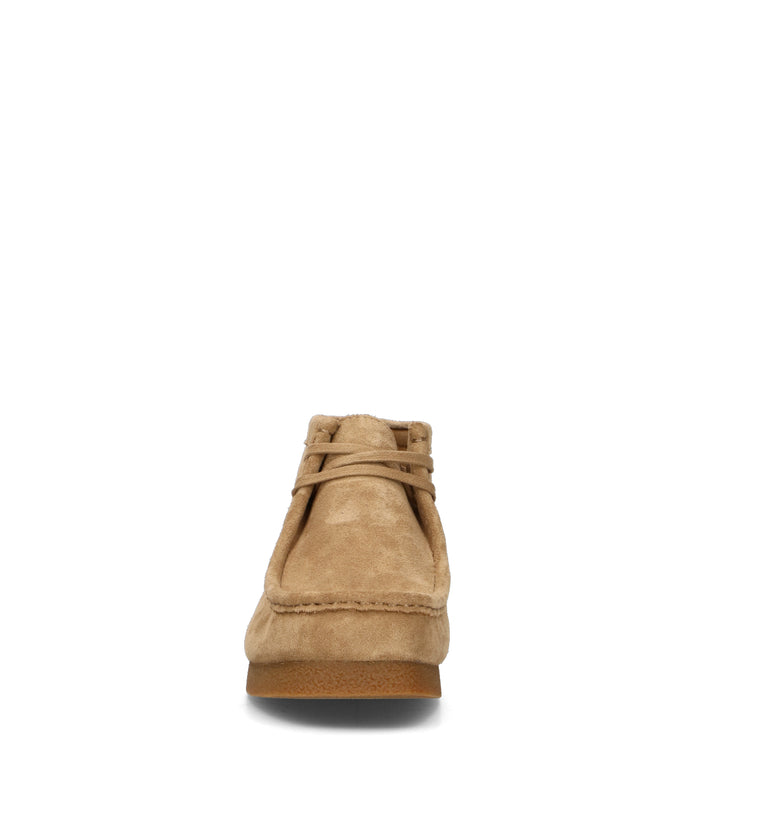 CLARKS EVO WALLABEE EVO BOOT Polacco uomo beige