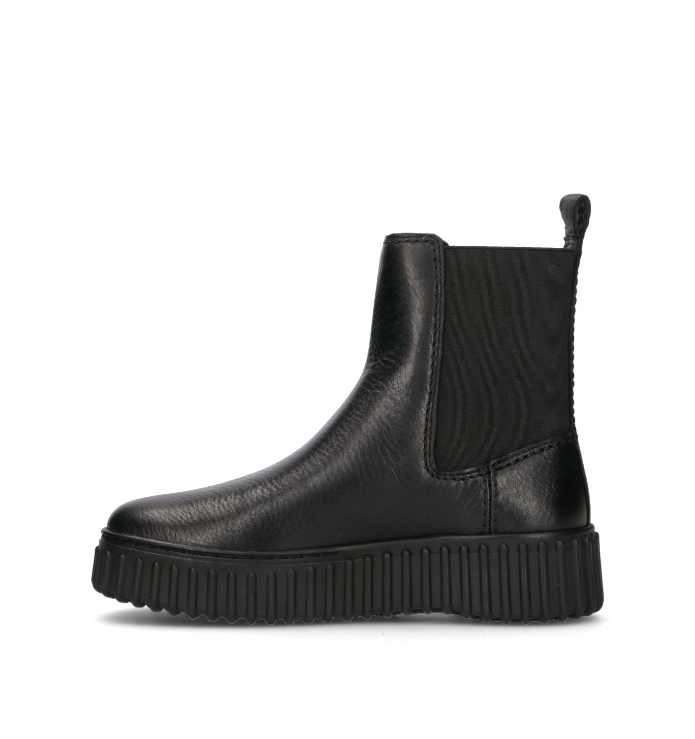 CLARKS CORE TORHILL MAPLE Tronchetto donna nero in pelle
