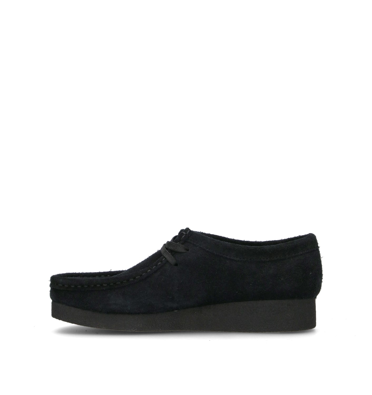 CLARKS ECO WALLABEE EVO Mocassino donna nero in suede