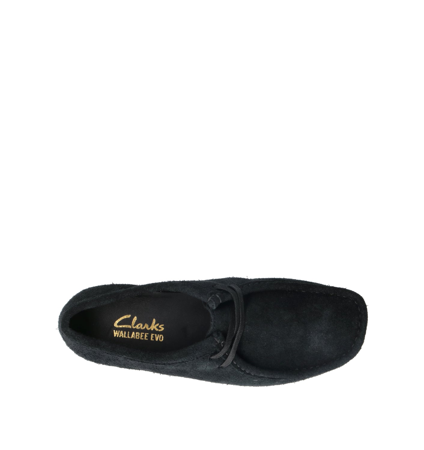 CLARKS ECO WALLABEE EVO Mocassino donna nero in suede