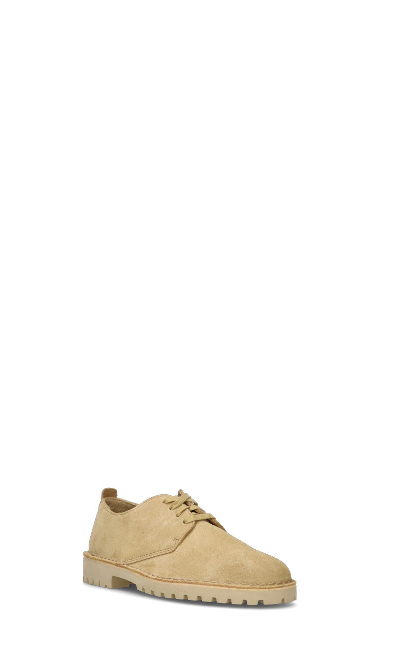 CLARKS ORIGINALS Stringata uomo acero in suede