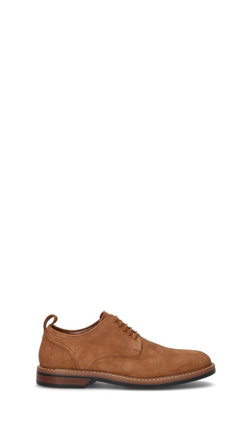 CLARKS CORE Stringata uomo marrone in suede