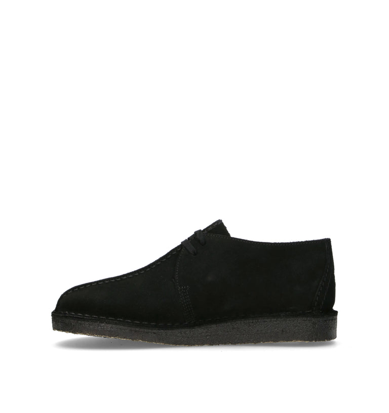 CLARKS ORIGINALS DESERT TREK Polacco uomo nero in suede