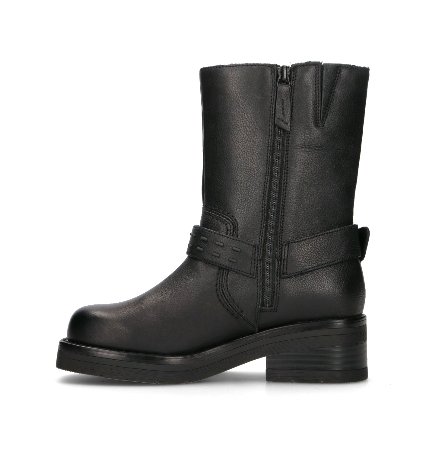 CLARKS CORE REBELLE UP Stivale donna nero in pelle