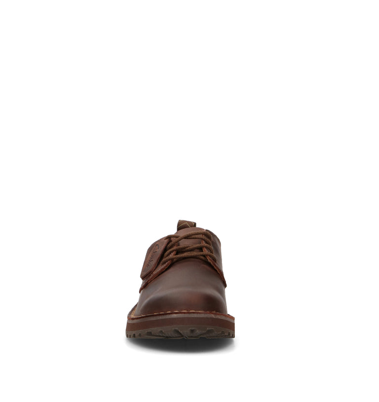 CLARKS CORE SOISBURY LACE Stringata uomo marrone in pelle