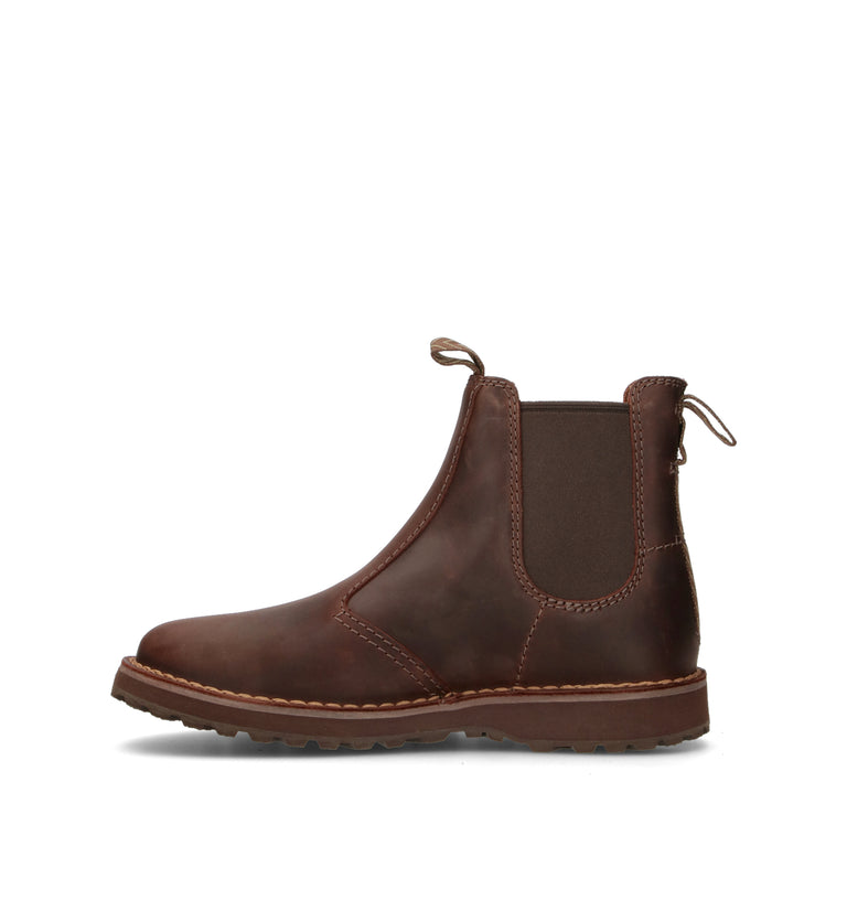 CLARKS CORE SOLSBURY EASY Beatles uomo marrone in pelle