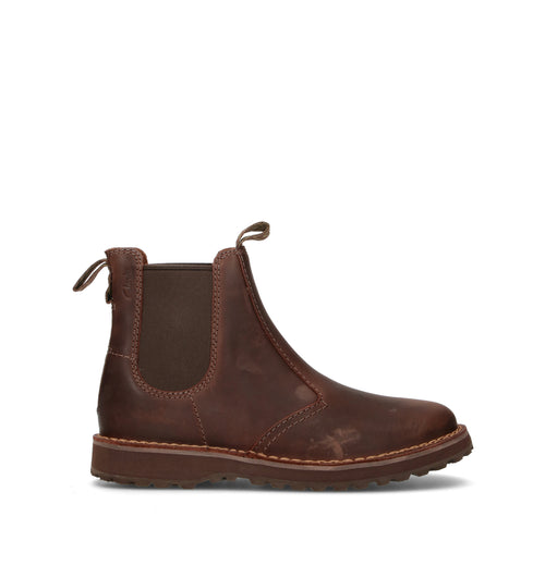 CLARKS CORE SOLSBURY EASY Beatles uomo marrone in pelle