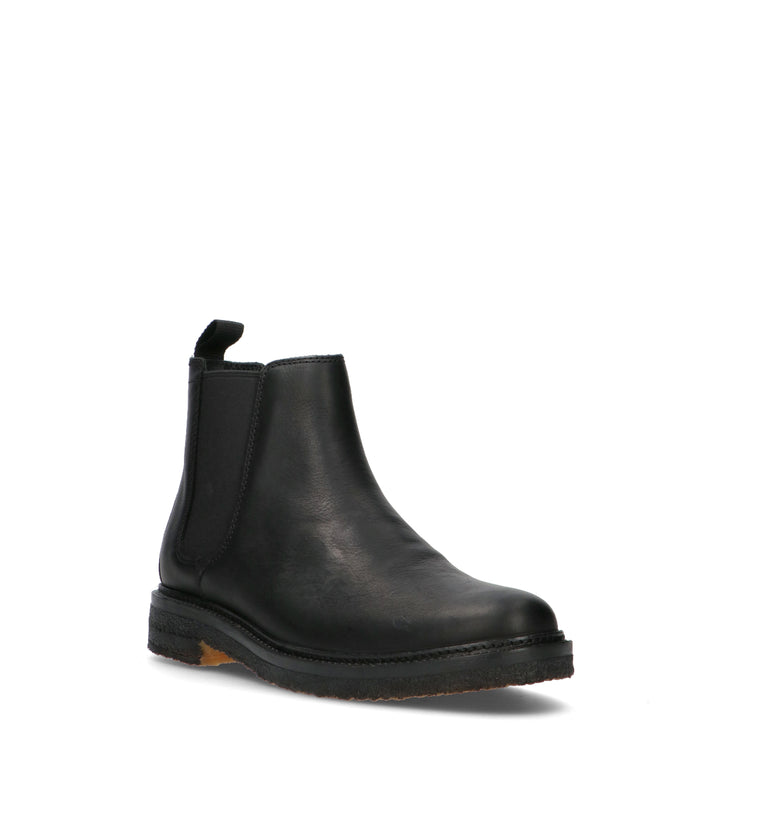 CALRKS CORE Beatles uomo nero in pelle