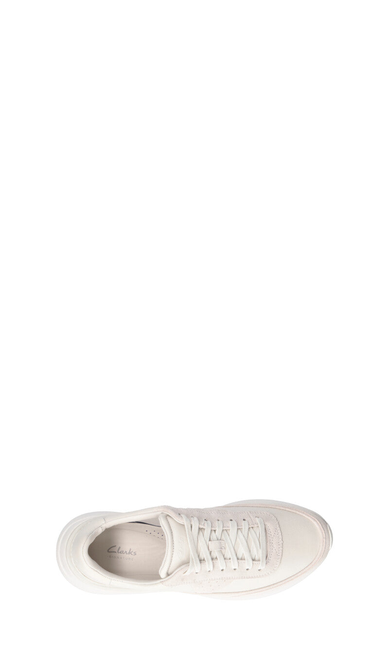 CLARKS CORE Sneaker uomo bianca in pelle