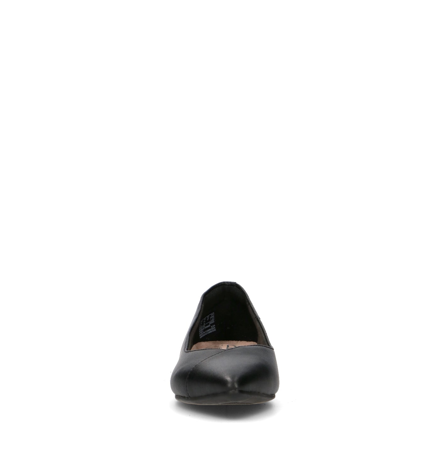 CLARKS ESSENTIALS NATALYN WISH Ballerina donna nera in pelle