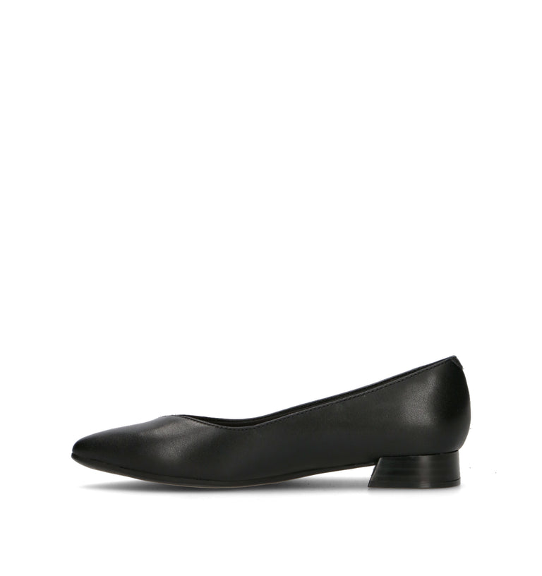 CLARKS ESSENTIALS NATALYN WISH Ballerina donna nera in pelle