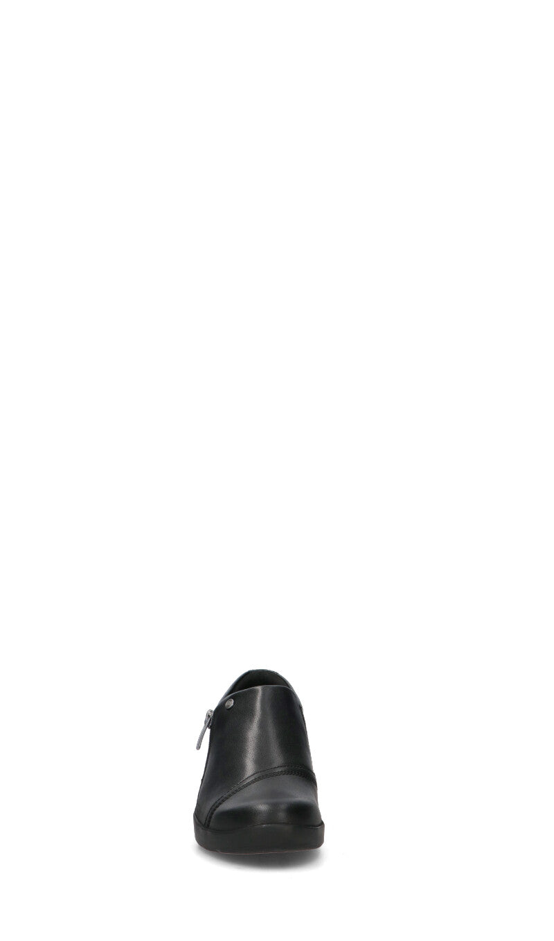 CLARKS ESSENTIALS Scarpa donna comfort nera in pelle