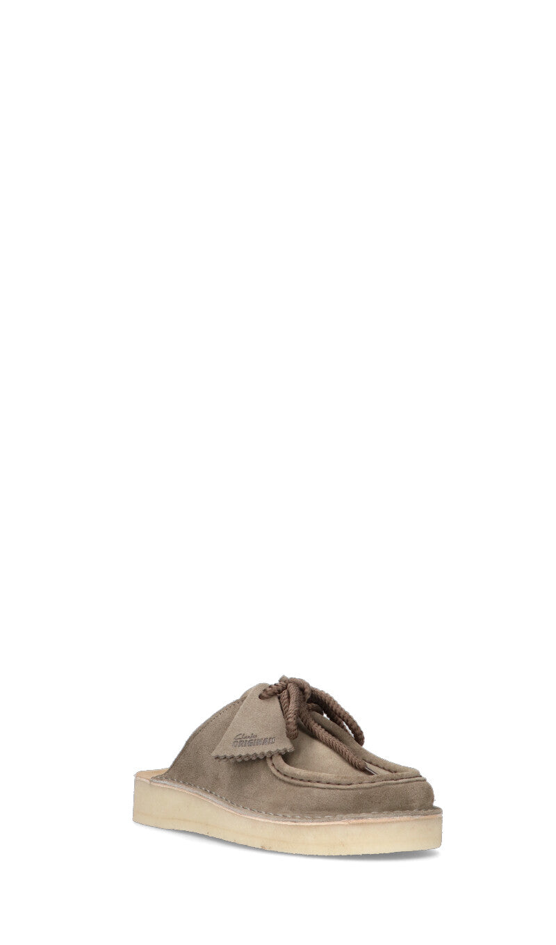 CLARKS ORIGINALS Sabot donna grigio in suede