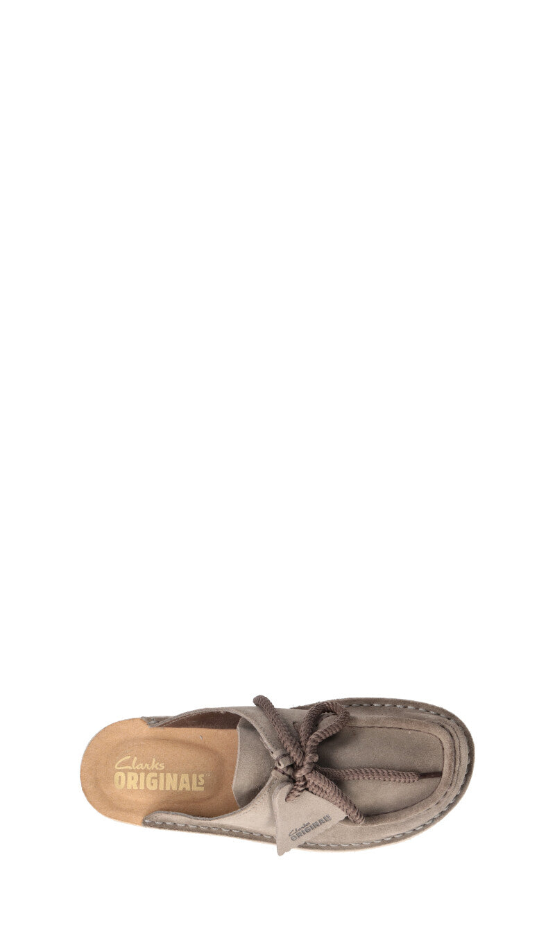 CLARKS ORIGINALS Sabot donna grigio in suede