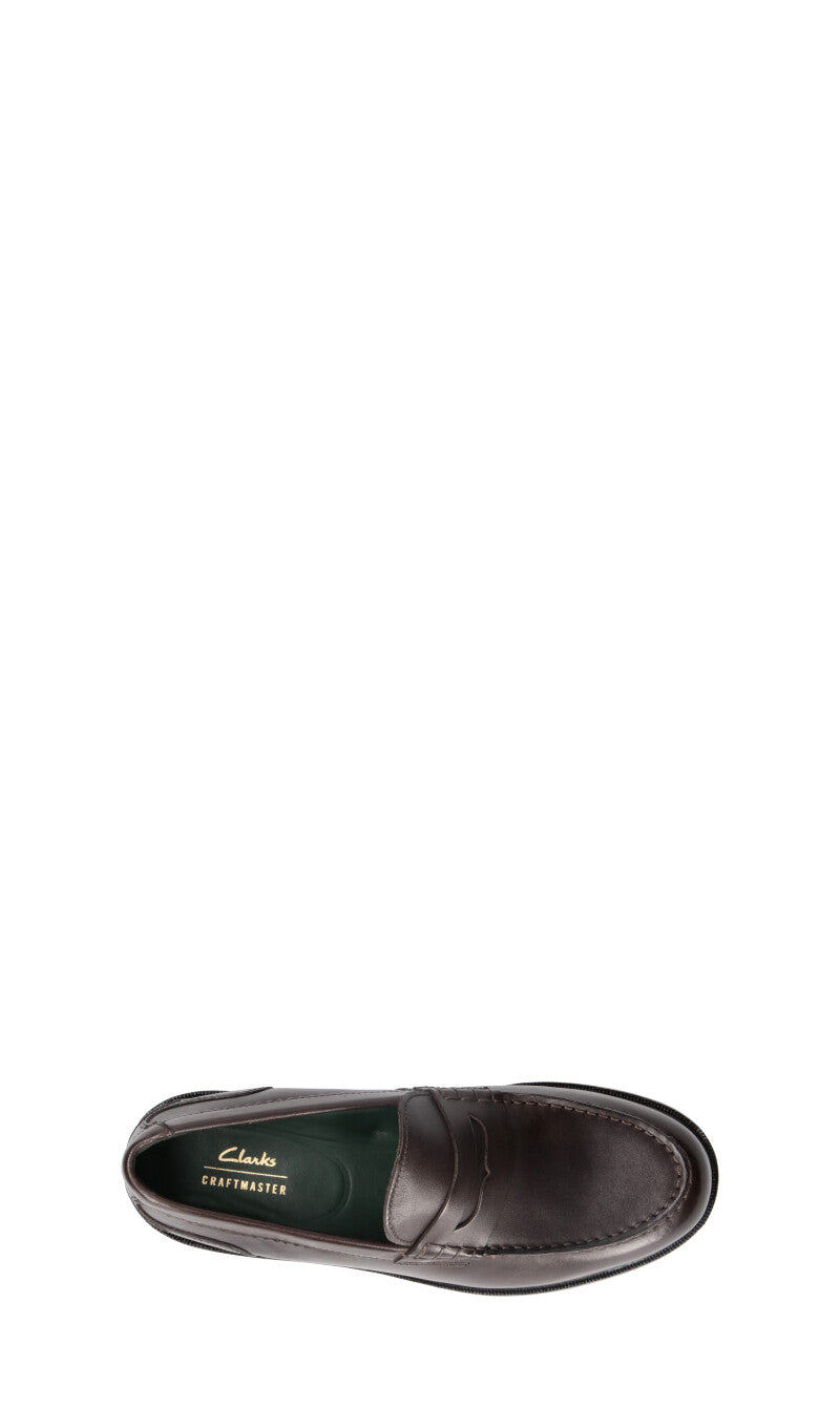 CLARKS CORE Mocassino uomo marrone in pelle