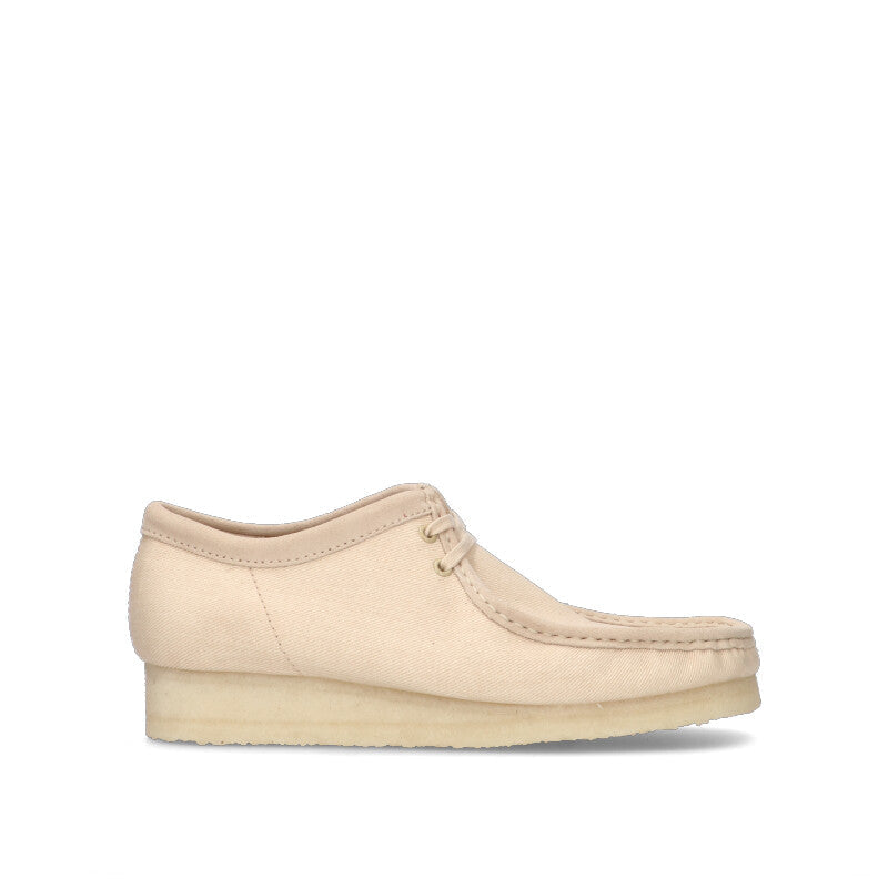 CLARKS ORIGINALS Mocassino uomo panna in suede