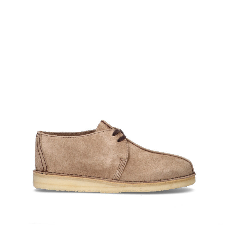 CLARKS ORIGINALS Polacco uomo grigio in suede