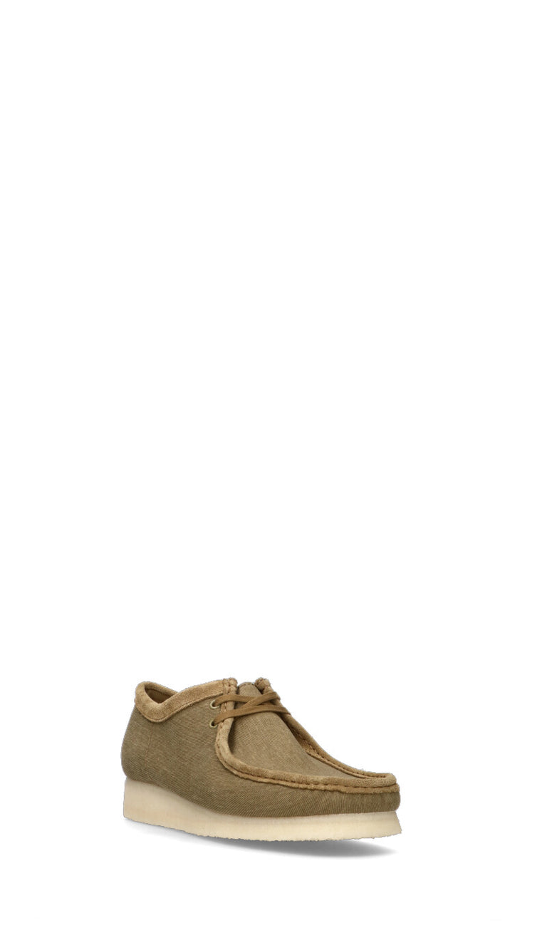 CLARKS ORIGINALS Mocassino uomo oliva in suede