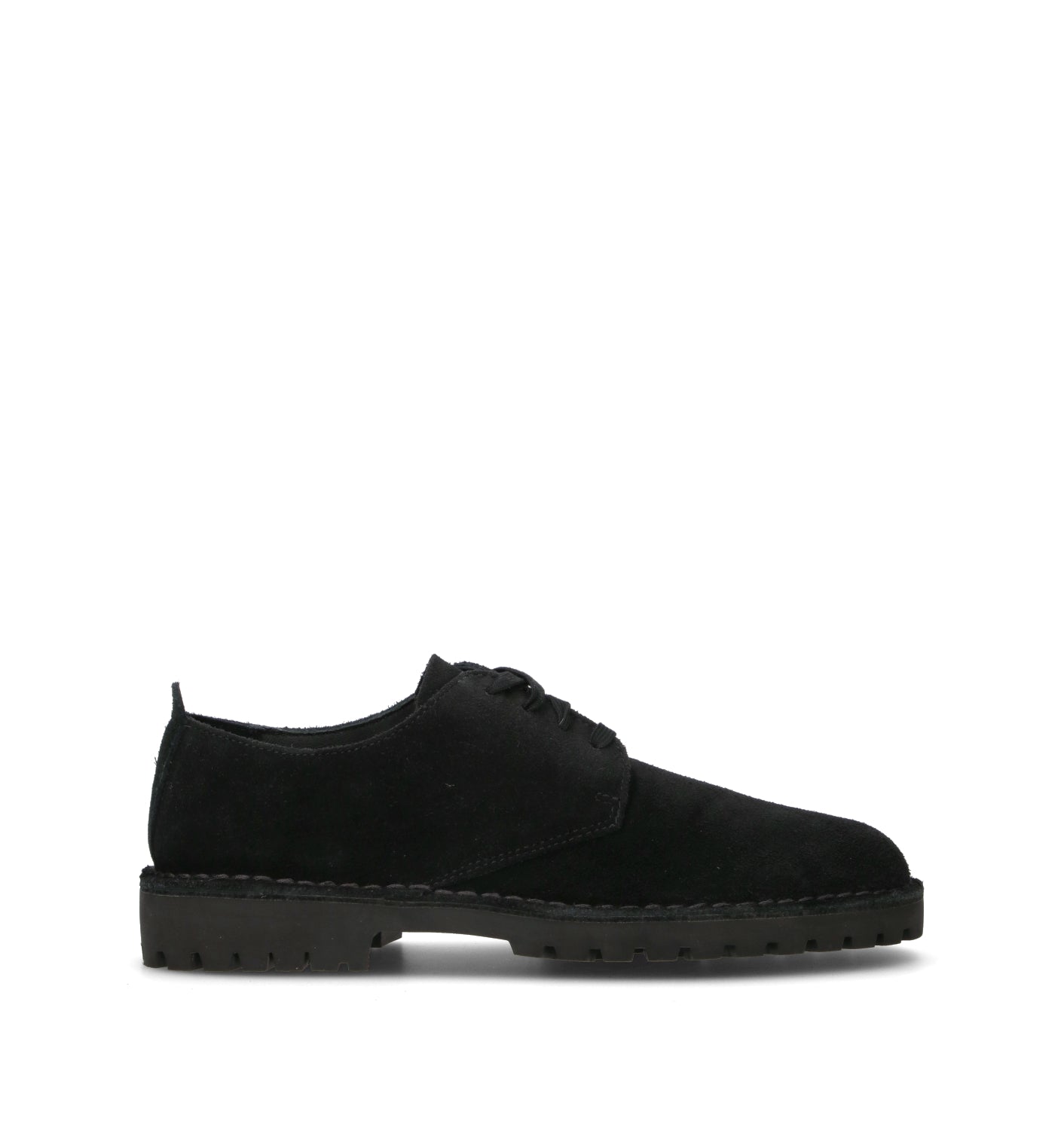 CLARKS ORIGINALS DESERT ROCK LO Stringata uomo nera in suede