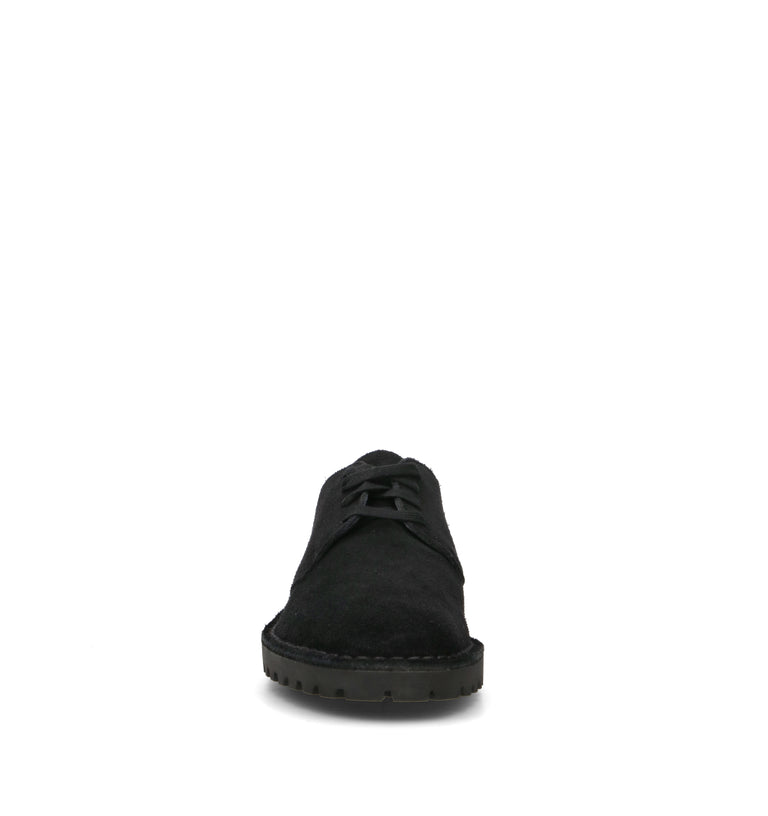 CLARKS ORIGINALS DESERT ROCK LO Stringata uomo nera in suede