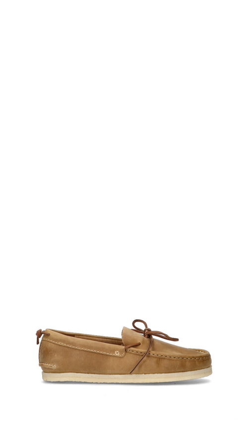 CLARKS ORIGINALS Mocassino uomo tan in nabuk