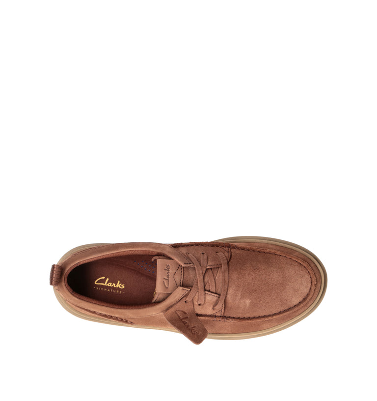 CLARKS CORE POLDEN MOC Mocassino donna marrone in suede