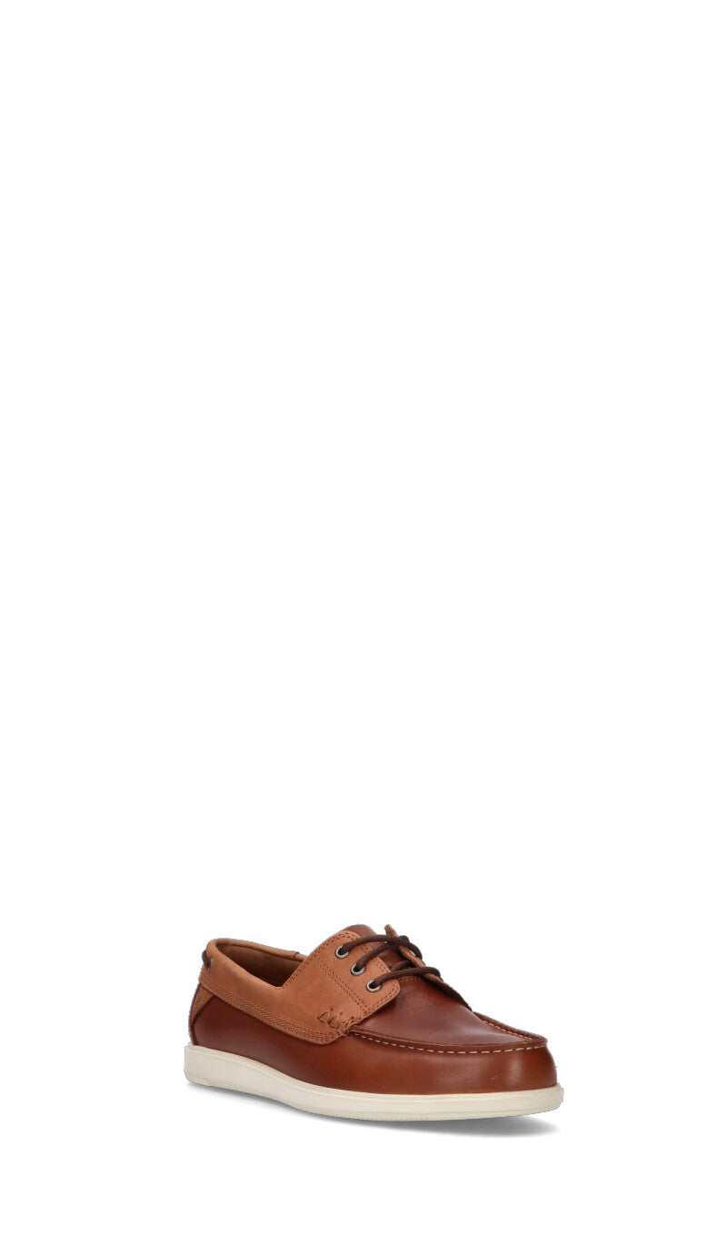 CLARKS CORE Scarpa barca uomo marrone in pelle