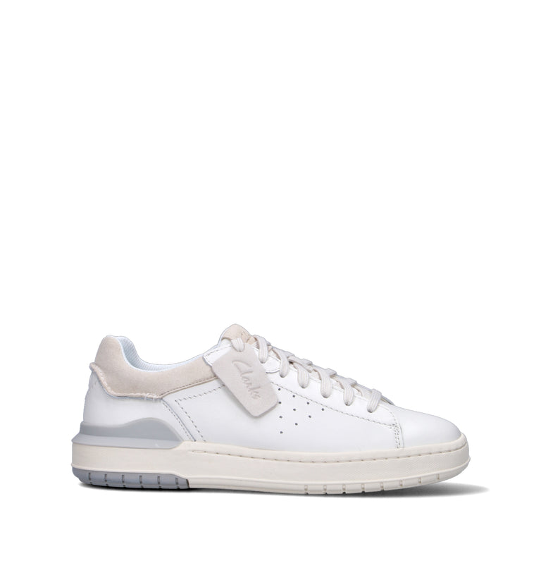 CLARKS CORE COURTLITE 2 RUN Sneaker uomo bianca
