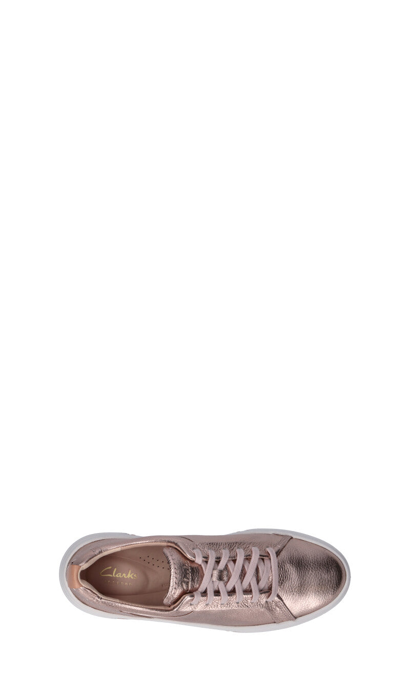 CLARKS CORE Sneaker donna oro rosa in pelle