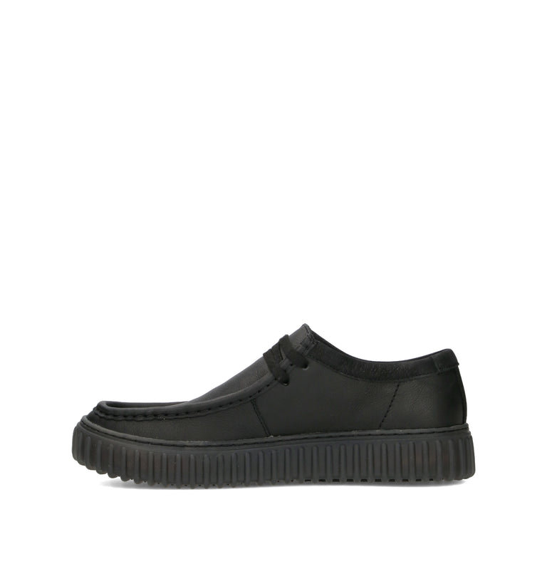 CLARKS CORE TORHILL LO Mocassino uomo nero in pelle