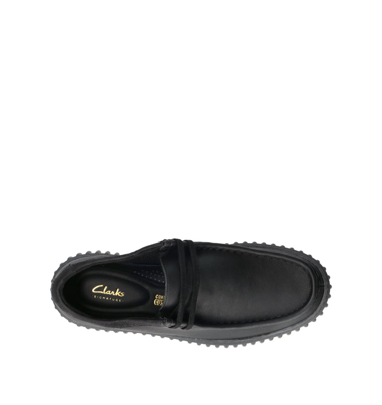 CLARKS CORE TORHILL LO Mocassino uomo nero in pelle
