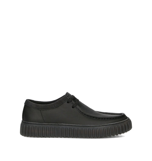 CLARKS CORE TORHILL LO Mocassino uomo nero in pelle